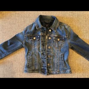 Girls denim jacket. Like new.